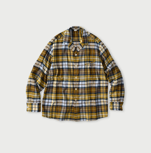45R Khadi Dobby Open-Collar Shirt