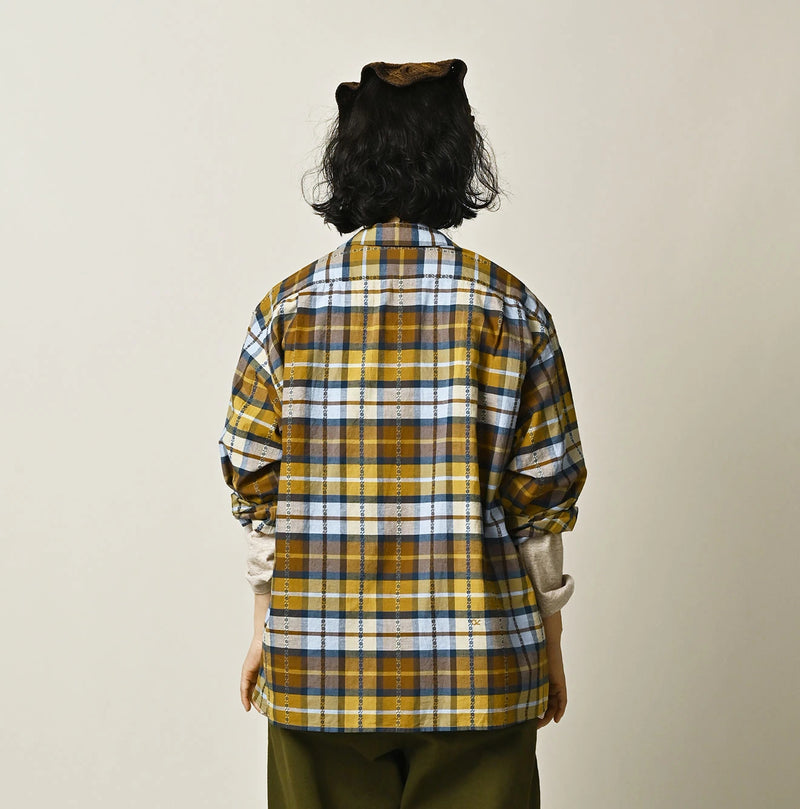 45R Khadi Dobby Open-Collar Shirt - Image 10
