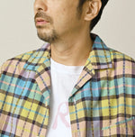 45R Khadi Dobby Open-Collar Shirt