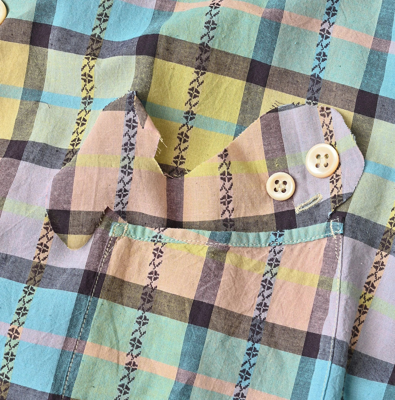 45R Khadi Dobby Open-Collar Shirt