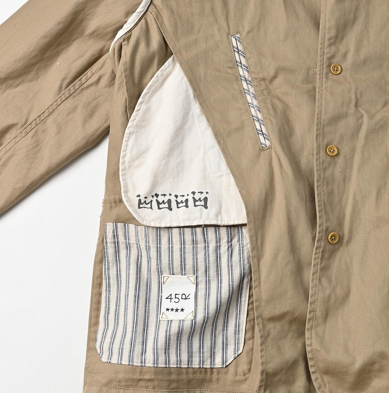Okome Chino Chigo Jacket Men - 45R by 45rpm studio - Image 15