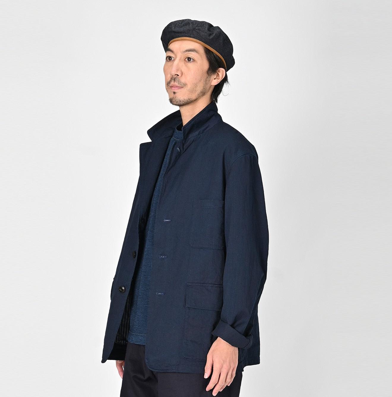 Indigo Okome Chino Chigo Jacket Men – 45R GLOBAL