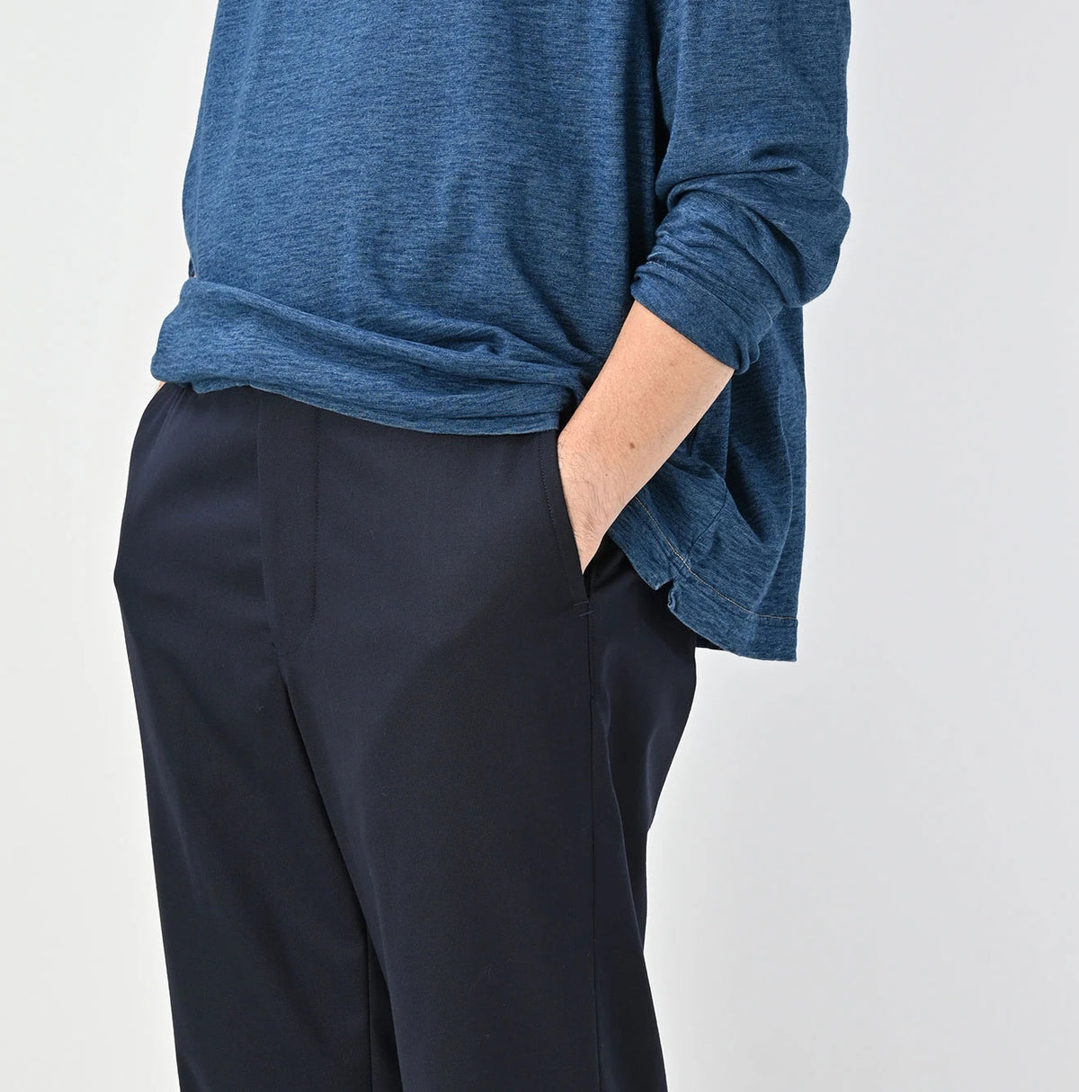 45R Wool Saxony Crosby Slacks Men