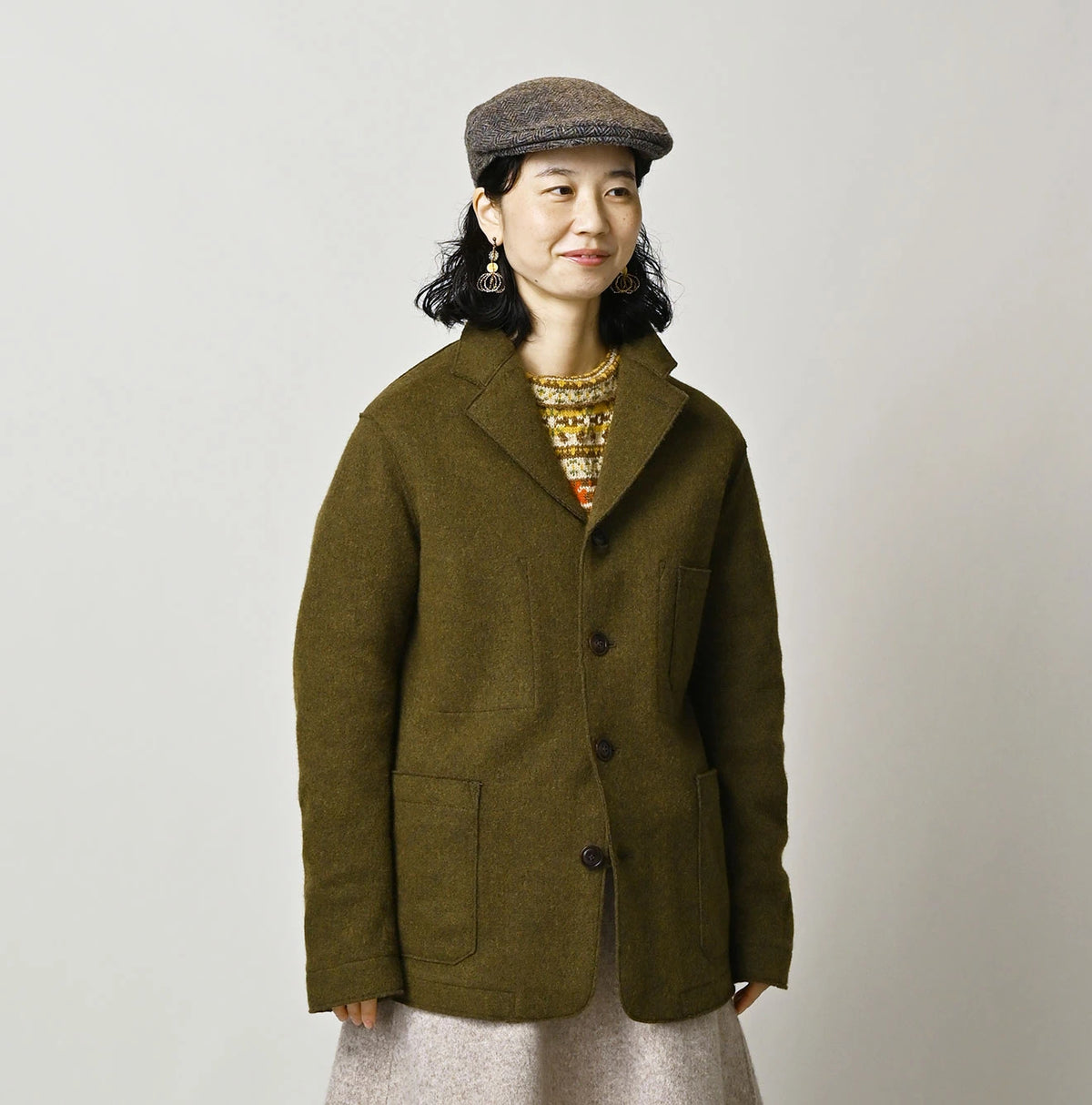 45R Jersey Melton Nimes Jacket