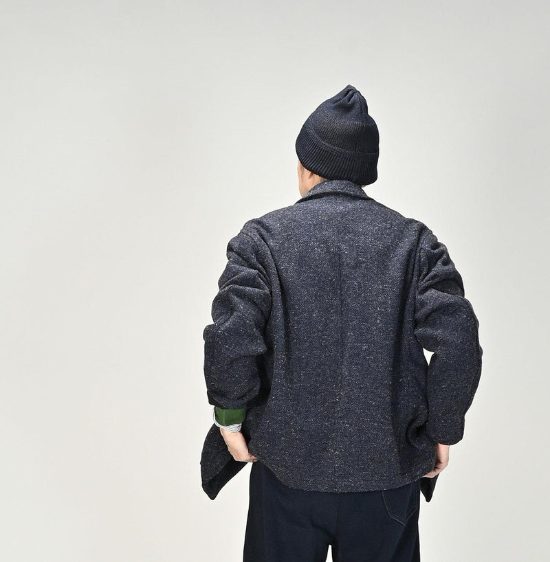 British Tweed Nimes Jakcet Men - 45R by 45rpm studio - Image 4