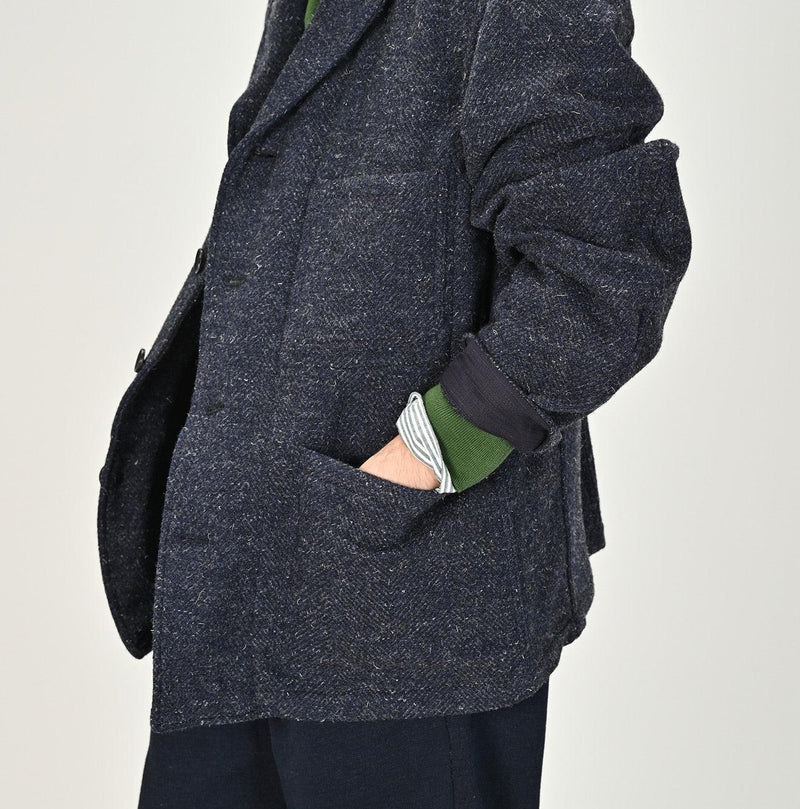 British Tweed Nimes Jakcet Men - 45R by 45rpm studio - Image 7