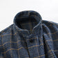 Indigo Cotton Tweed Miyuki Jacket Men