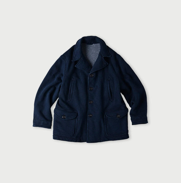 Indigo Hokkaido Cotton Fleece P-blouson - 45R by 45rpm studio