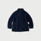 45R Indigo Hokkaido Cotton Fleece P-blouson Men