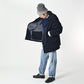 45R Indigo Hokkaido Cotton Fleece P-blouson Men