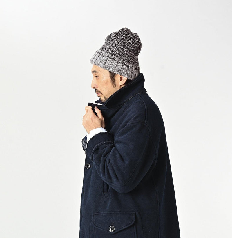 Indigo Hokkaido Cotton Fleece P-blouson - 45R by 45rpm studio - Image 6