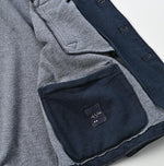 Indigo Hokkaido Cotton Fleece P-blouson - 45R by 45rpm studio