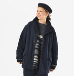 Indigo Hokkaido Cotton Fleece P-blouson - 45R by 45rpm studio