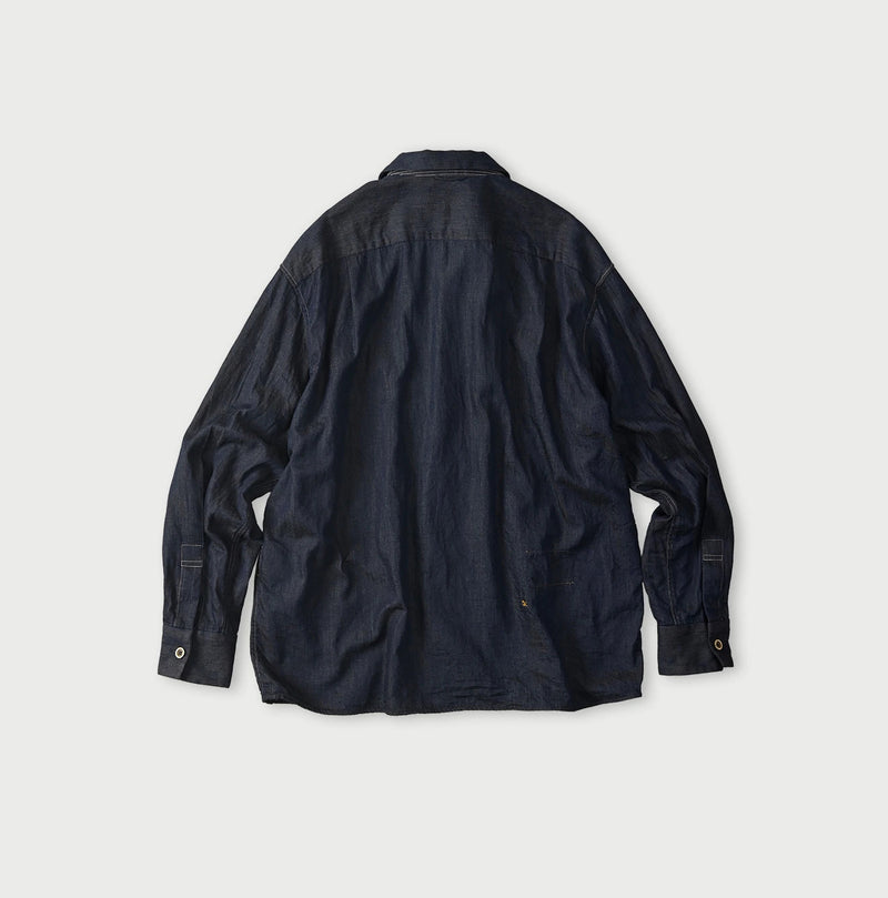 45R 4.5oz Shirt Denim Marshal Shirt - Image 17