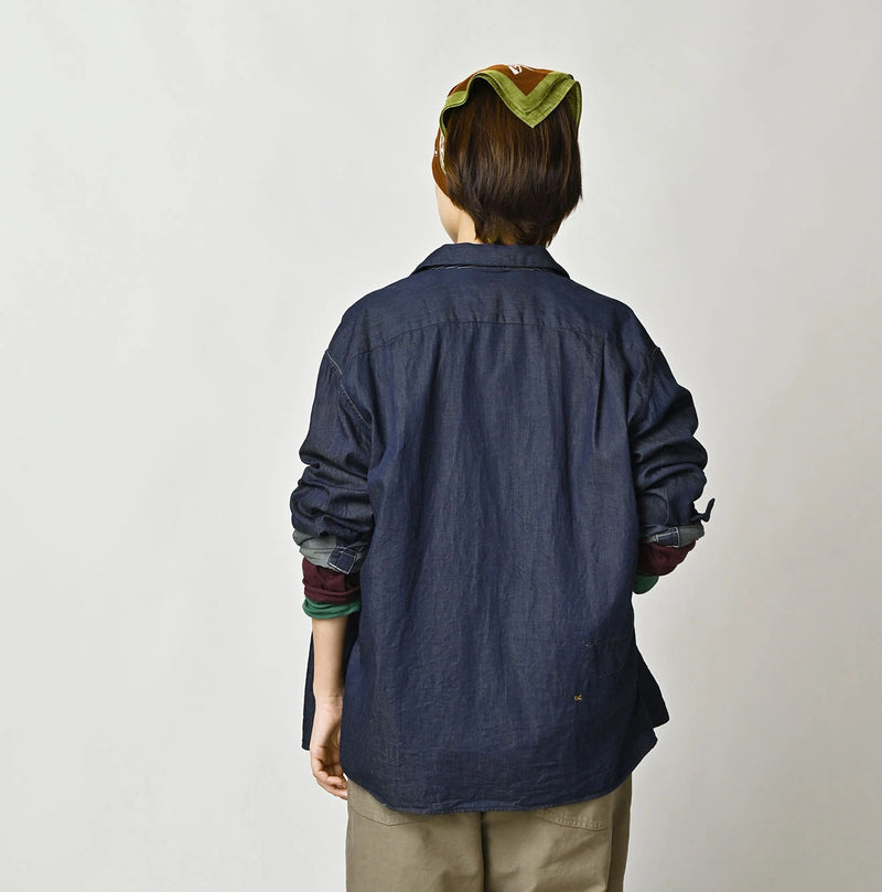 45R 4.5oz Shirt Denim Marshal Shirt - Image 9