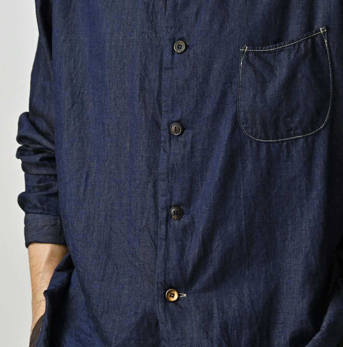 45R 4.5oz Shirt Denim Marshal Shirt - Image 14