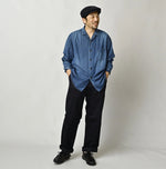 45R 4.5oz Shirt Denim Marshal Shirt Distressed