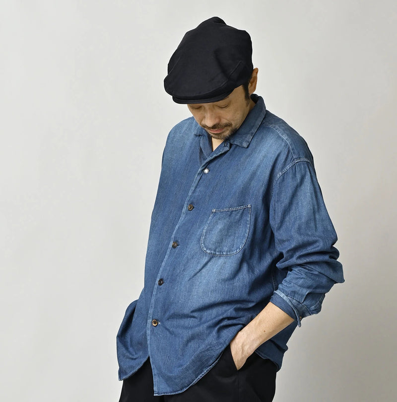 45R 4.5oz Shirt Denim Marshal Shirt Distressed - Image 5