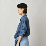 45R 4.5oz Shirt Denim Marshal Shirt Distressed