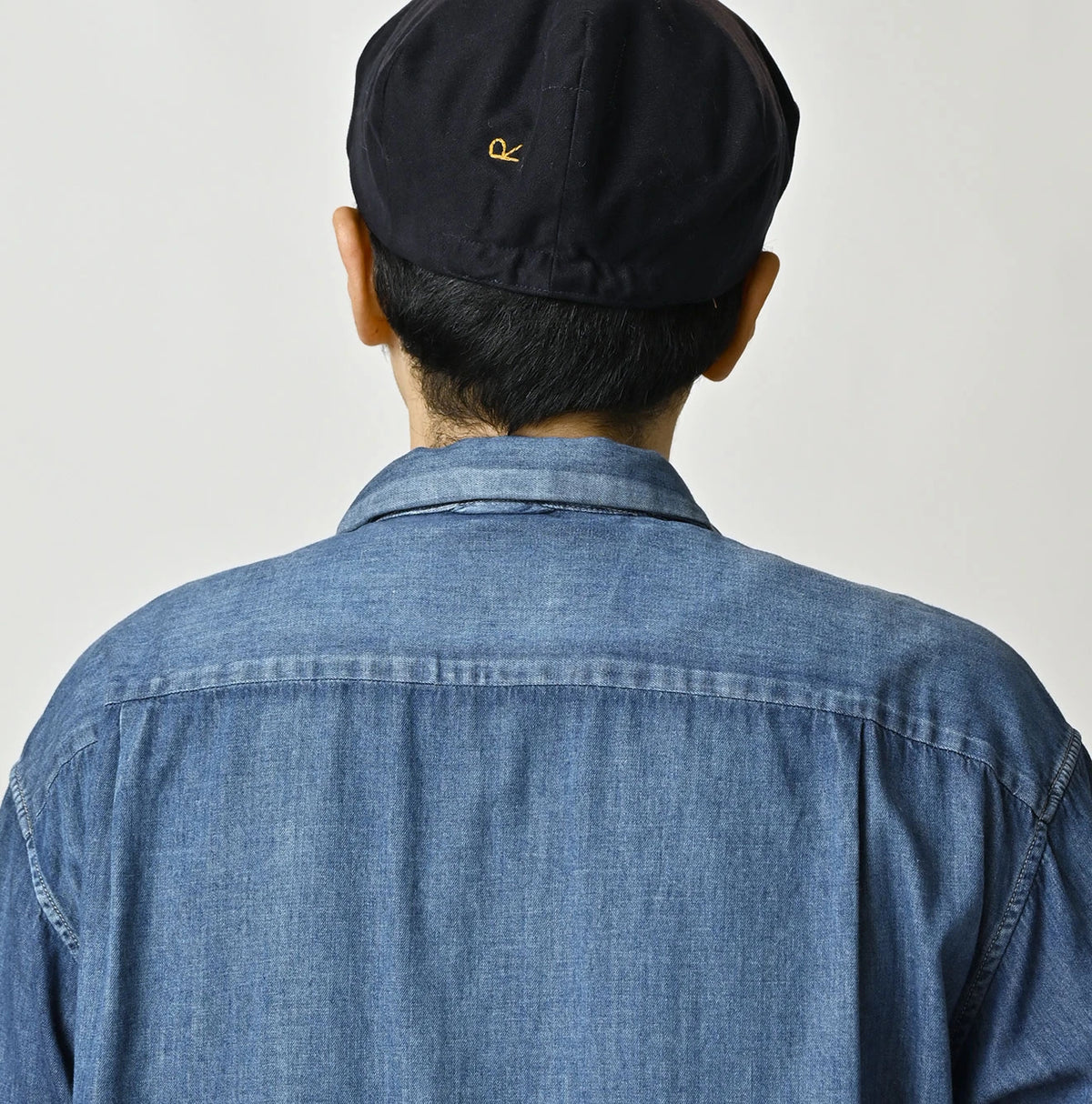 45R 4.5oz Shirt Denim Marshal Shirt Distressed
