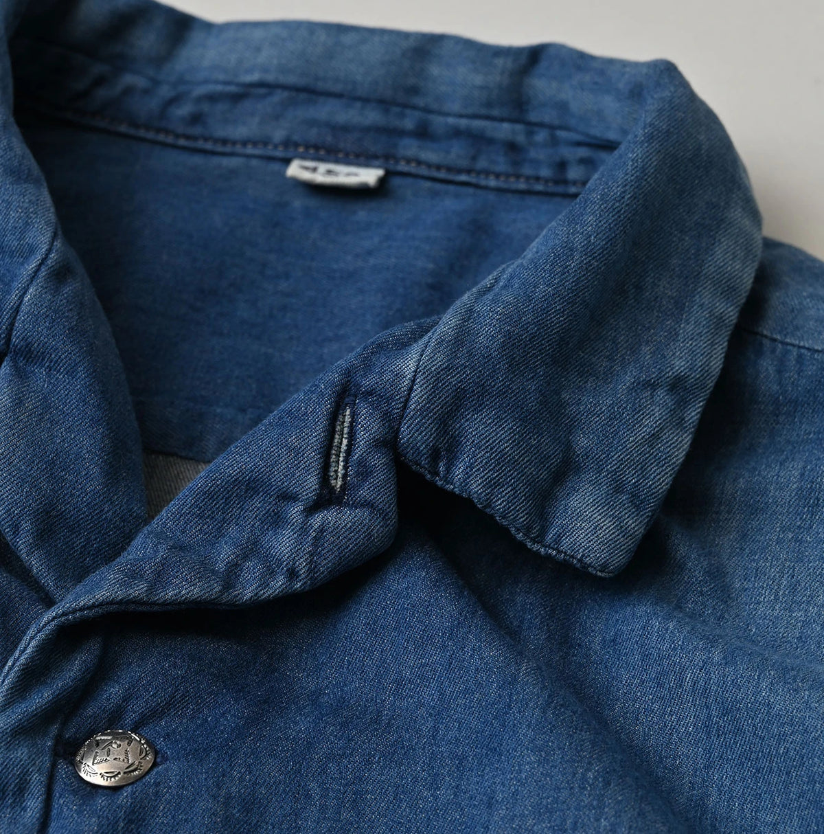 45R 4.5oz Shirt Denim Marshal Shirt Distressed - Image 19