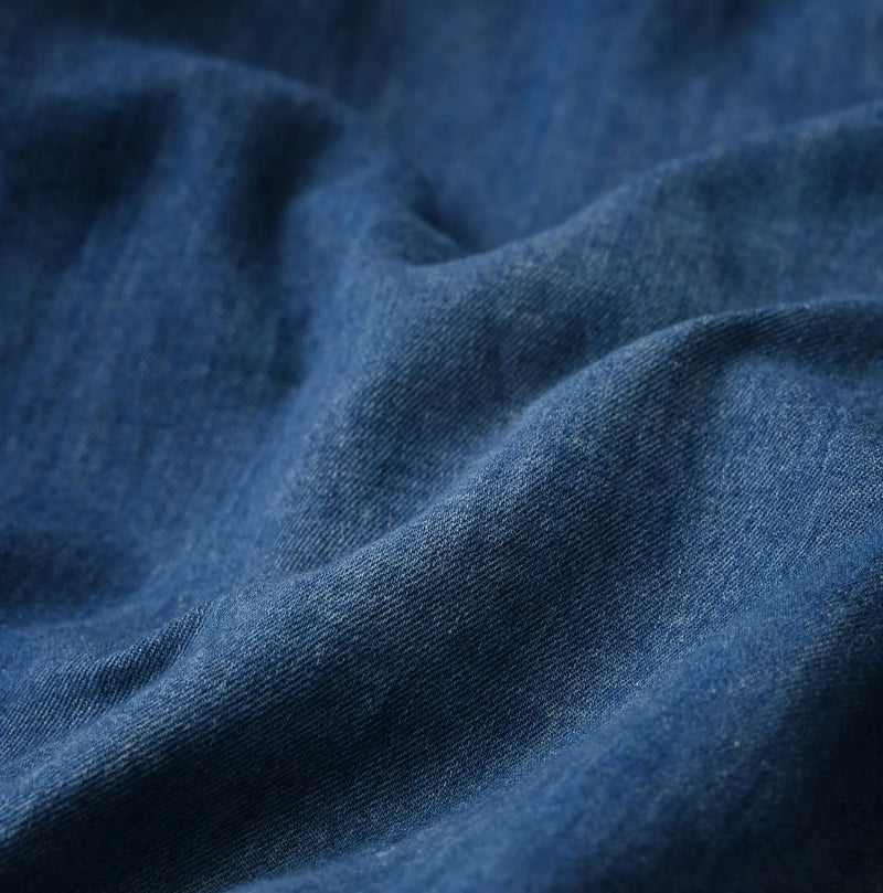 45R 4.5oz Shirt Denim Marshal Shirt Distressed - Image 23