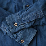45R 4.5oz Shirt Denim Marshal Shirt Distressed