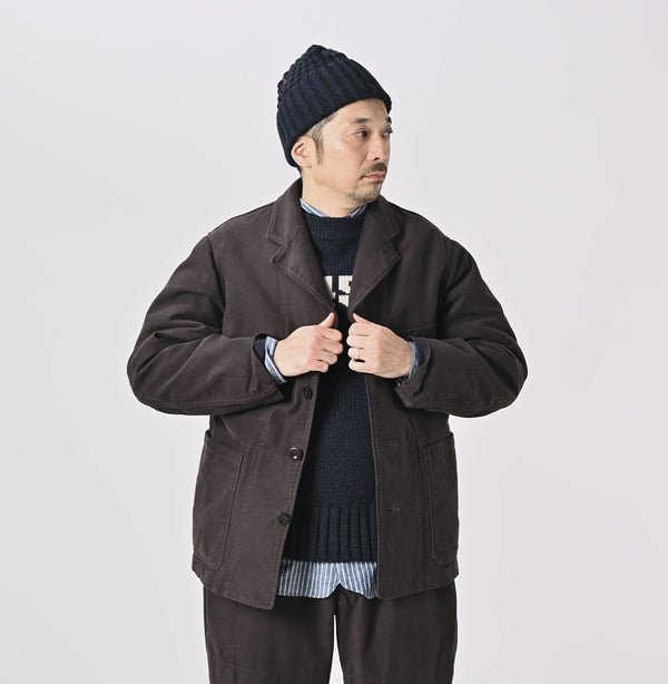 Moleskin Nimes Jacket Men - 45R by 45rpm studio