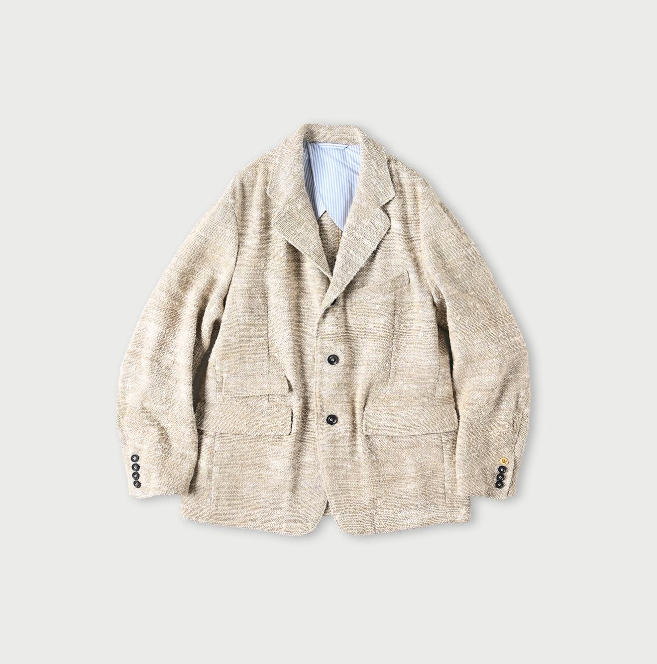 Linen Silk Tweed Notting Hill Jacket Men - 45R by 45rpm studio - Image 1