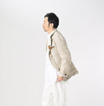 Linen Silk Tweed Notting Hill Jacket Men - 45R by 45rpm studio