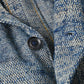 45R Ai Indigo Linen Silk Tweed Notting Hill Jacket Men