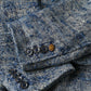 45R Ai Indigo Linen Silk Tweed Notting Hill Jacket Men