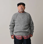 45R Cashmere Linen Raglan Sweat Men