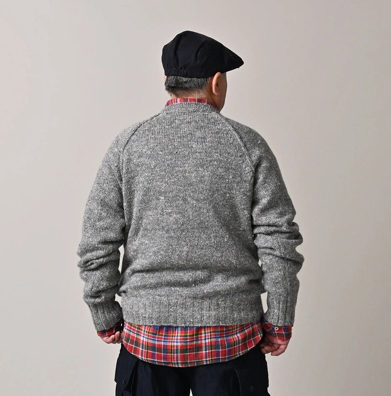 45R Cashmere Linen Raglan Sweat Men - Image 7