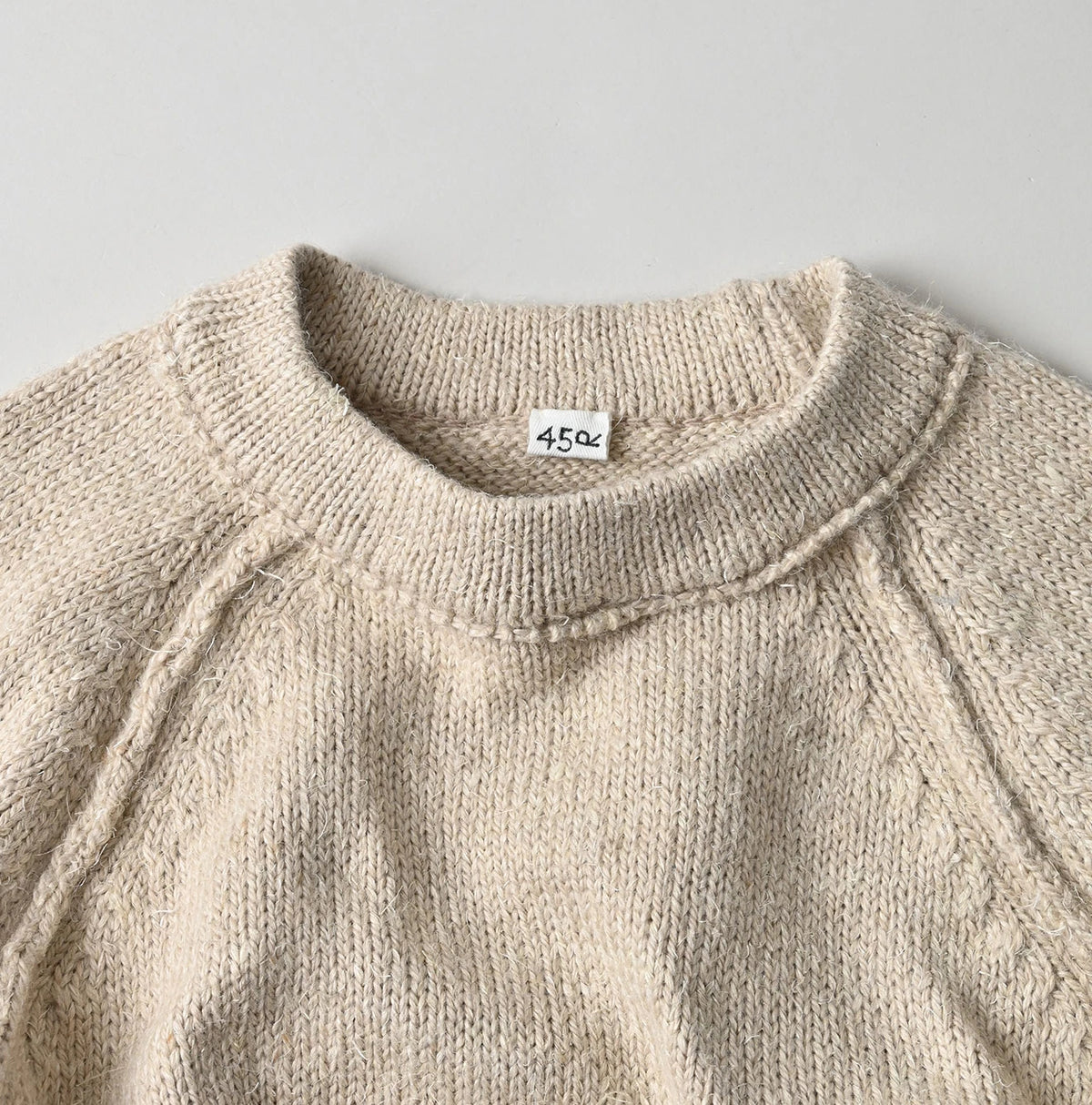 45R Cashmere Linen Raglan Sweat Men