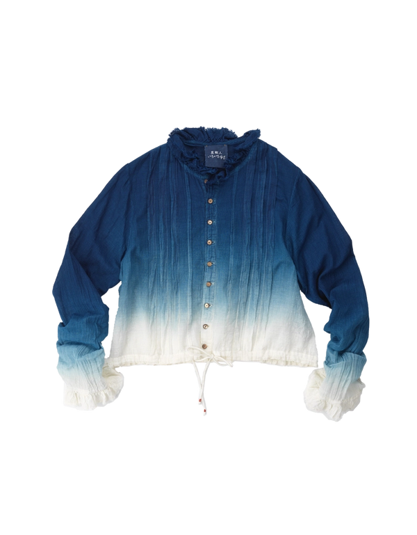 Ai 45gauze Frill Tallulah Blouse