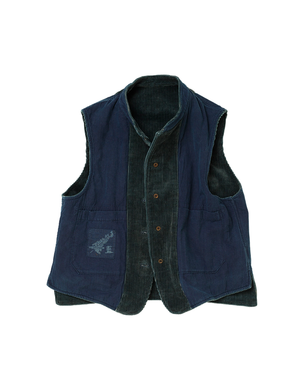 Ai Selvedge Corduroy Stand Vest