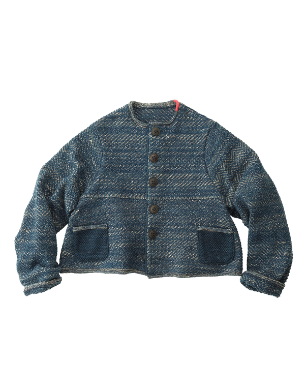 Ai Cotton Tweed Knit Bolero