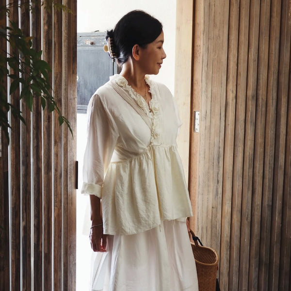 “I have been with 45R for over 15 years. The brand draws inspiration from nature; Wearing their d...