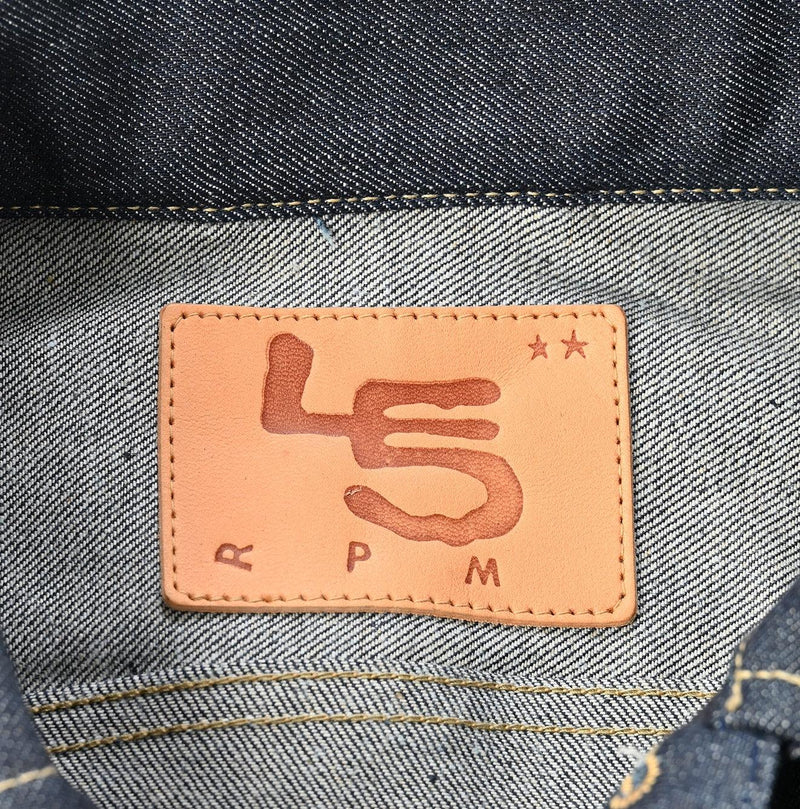 Rye Mugi Denim 908 Hikohime Jacket Raw (Size 3) - 45R by 45rpm studio