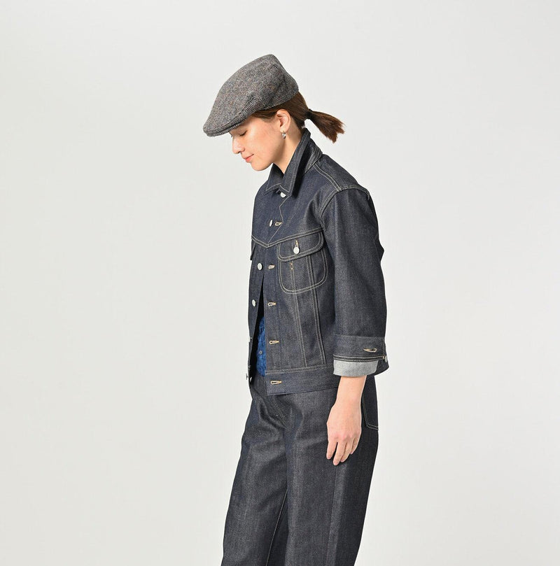 Rye Mugi Denim 908 Hikohime Jacket Raw (Size 3) - 45R by 45rpm studio