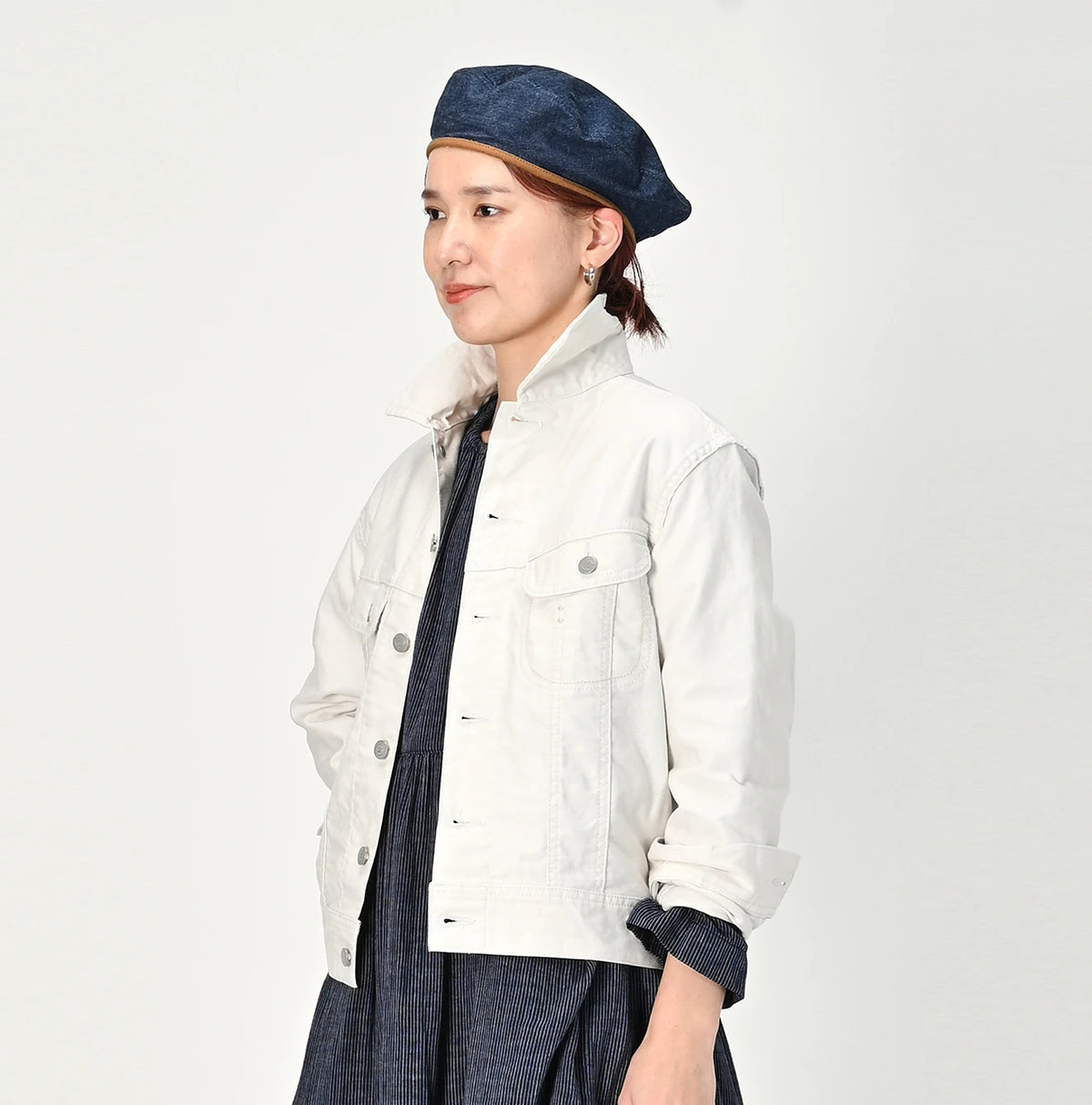 45R Okome Sateen 908 Denim Jacket - Image 4