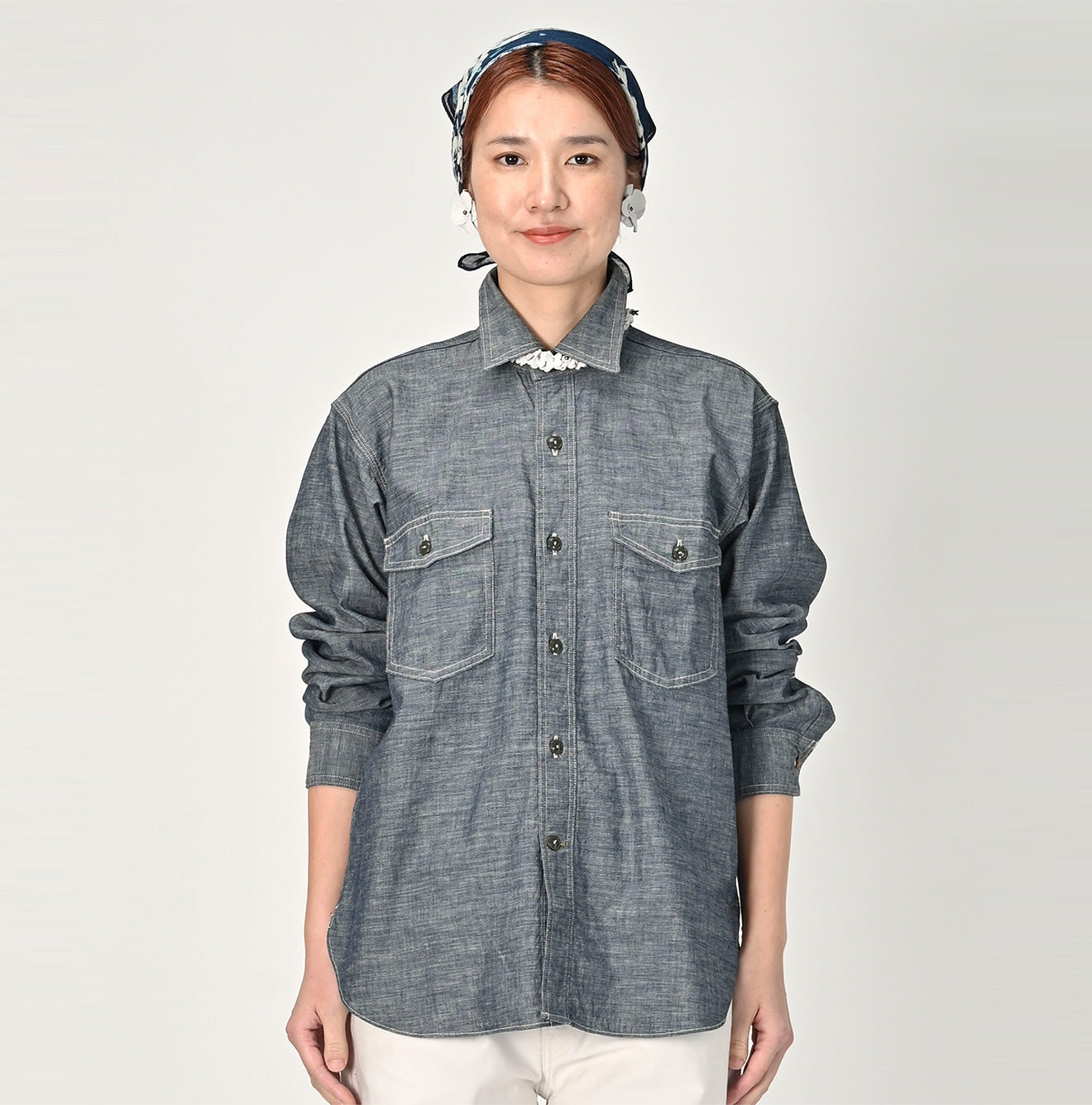 Indigo Dungaree 908 Country Shirt Nou – 45R Global