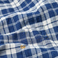 Indigo Fuwafuwa Double Woven 908 Loafer Shirt
