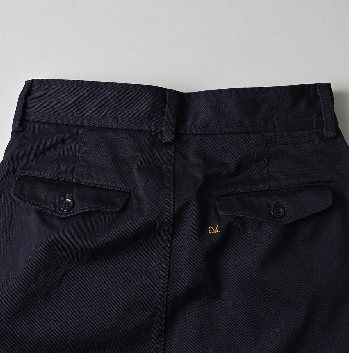 45R Two-Ply Chino Charlotte Tuck Skirt