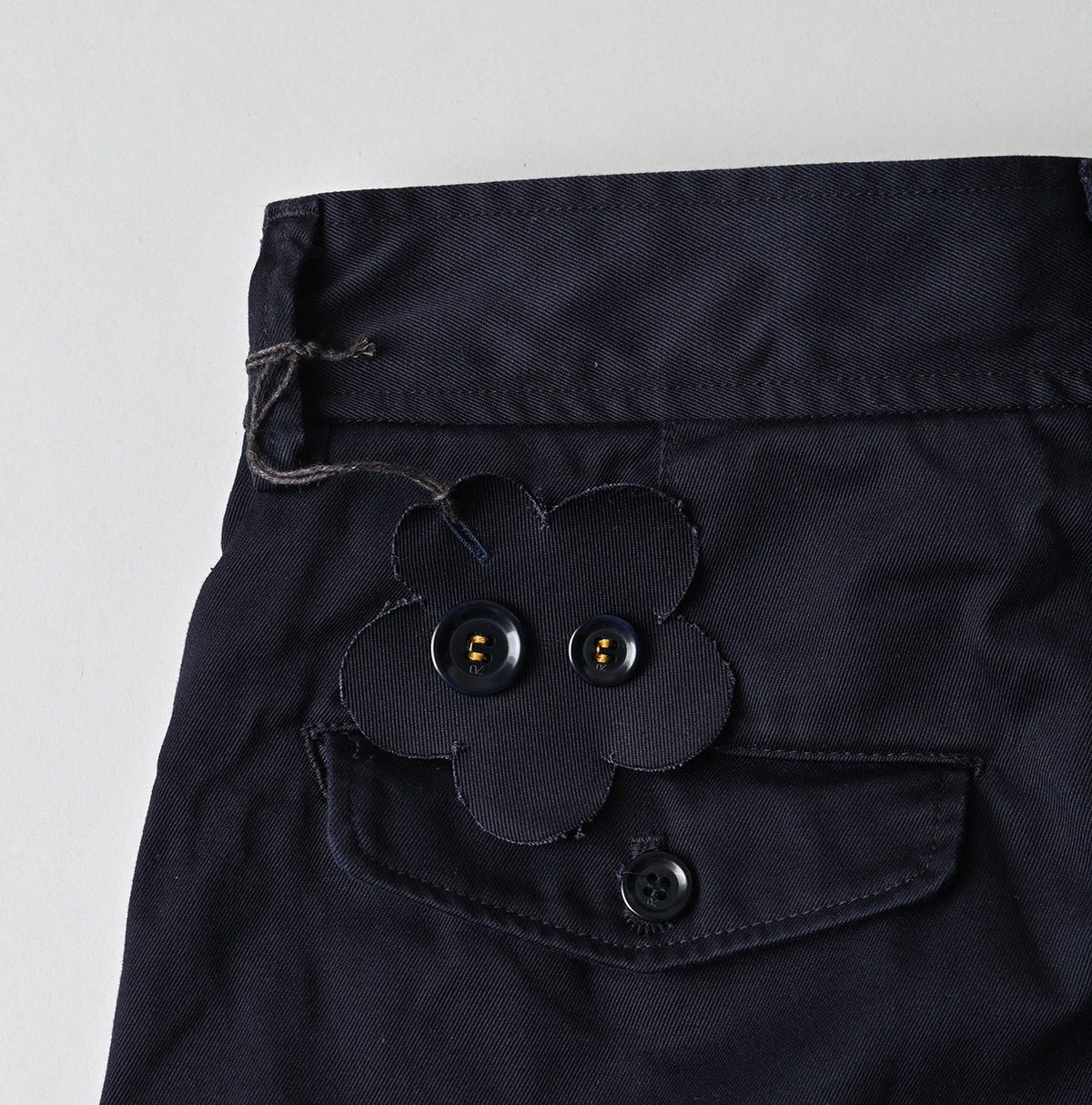 45R Two-Ply Chino Charlotte Tuck Skirt