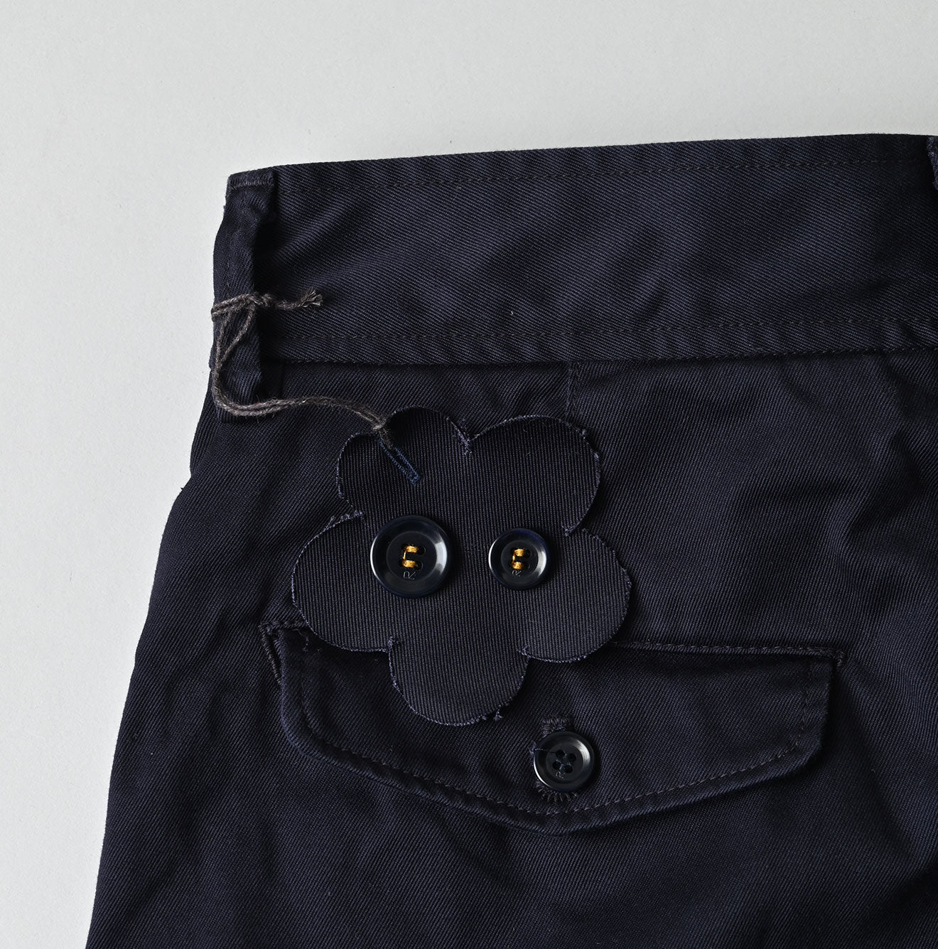 45R Two-Ply Chino Charlotte Tuck Skirt