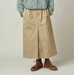 45R Two-Ply Chino Charlotte Tuck Skirt