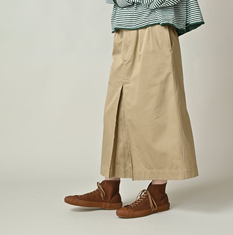 45R Two-Ply Chino Charlotte Tuck Skirt - Image 6
