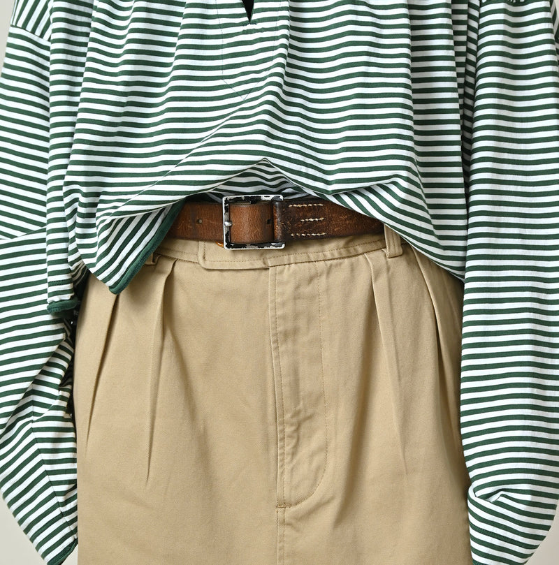 45R Two-Ply Chino Charlotte Tuck Skirt